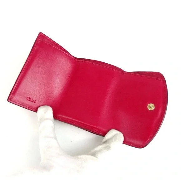 Chloe C Mini Trifold Wallet leather - vintage - Picture 10 of 16